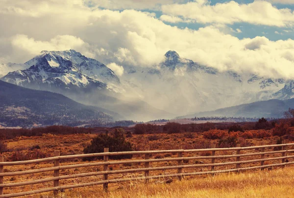 Paesaggio montano in Colorado — Foto Stock