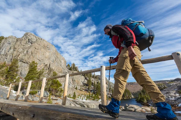 Wandelen in Sierra Nevada — Stockfoto