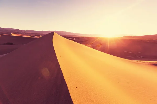 Dune di sabbia sceniche — Foto Stock