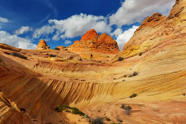 Buttes de coyote des falaises Vermillion — Photo