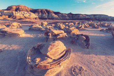 Bisti badlands vahşi alanı