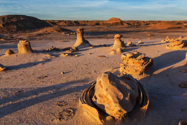 Bisti badlands área selvagem — Fotografia de Stock