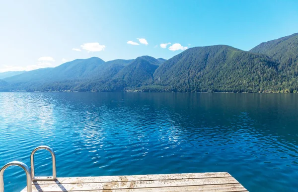 Lago Mezzaluna al Parco Nazionale Olimpico — Foto Stock