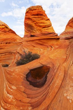Çakal Buttes Vermillion kayalıklarla 