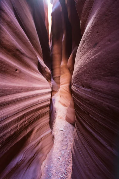 Canhão de fenda em Grand Staircase Escalante National Park — Fotografia de Stock