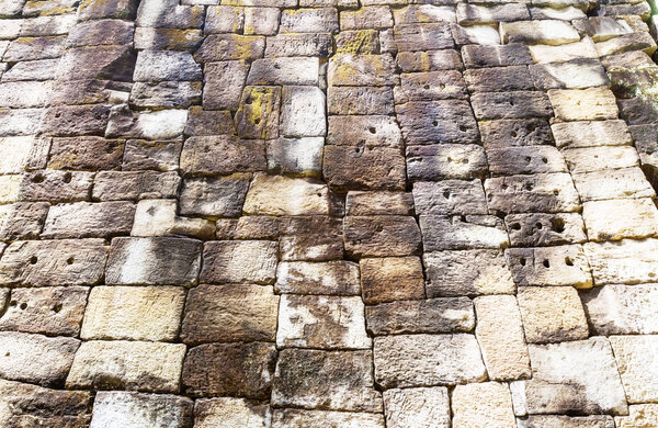 Ancient pattern of bricks
