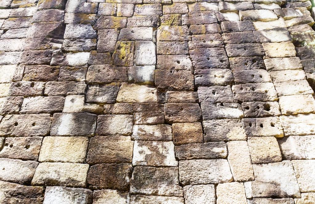 Ancient pattern of bricks