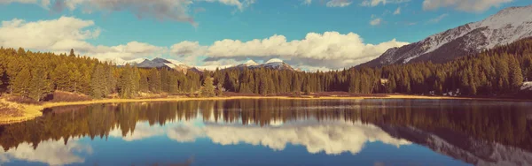 Horská krajina v Rocky Mountains v Coloradu — Stock fotografie