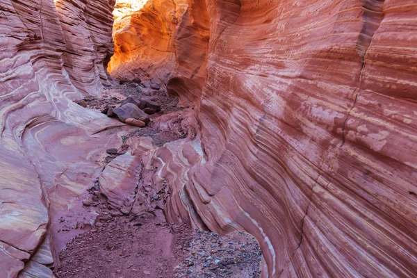 Slot canyon i nationalparken Grand Staircase Escalante — Stockfoto