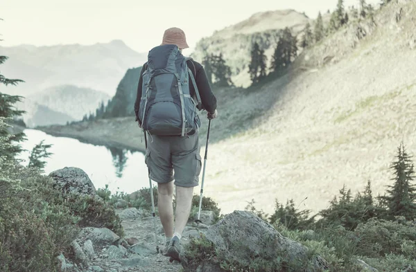 Caminhadas na área de Mt.Baker — Fotografia de Stock