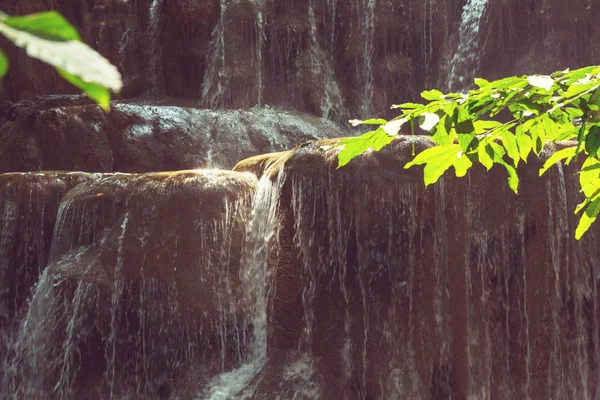 Waterfall in jungle, Mexico