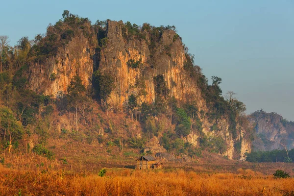 Paysages ruraux dans le nord de la Thaïlande — Photo