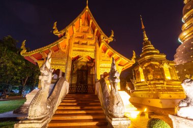 Gece görüntülemek Budist tapınağı 