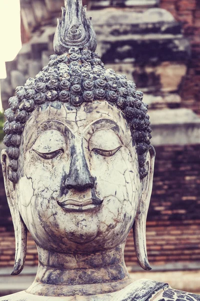 Estátua de buddha de perto — Fotografia de Stock