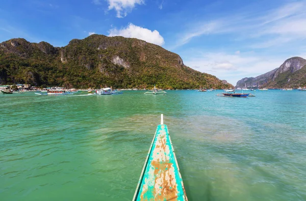 Increíble vista panorámica de la bahía del mar — Foto de Stock