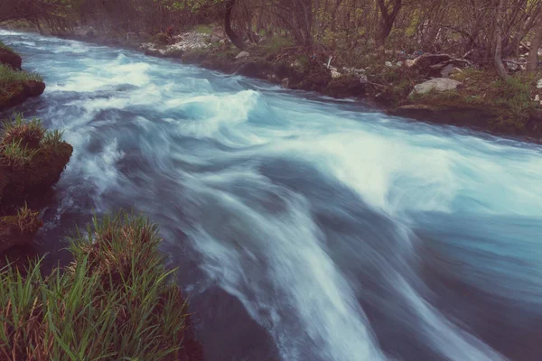 Vacker liten flod — Stockfoto