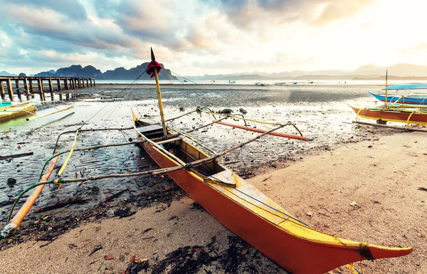 Barco tradicional filipino — Foto de Stock