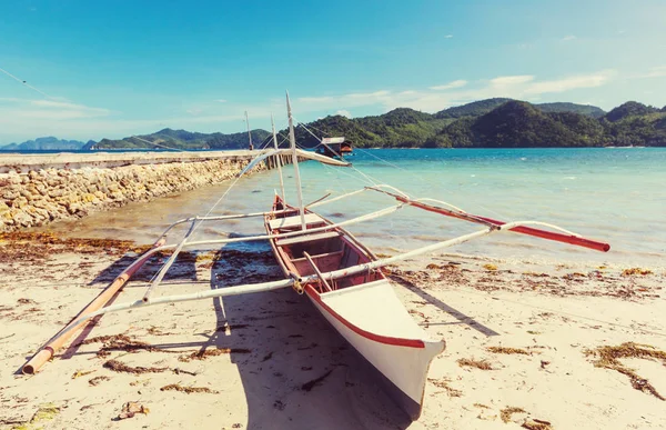 Traditionella Philippino båt — Stockfoto
