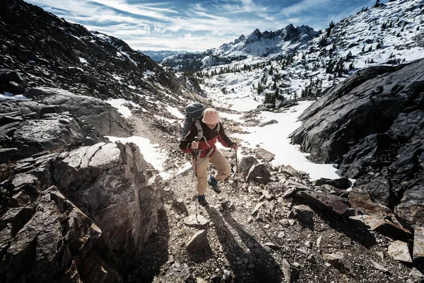 Wędrówka po Sierra Nevada — Zdjęcie stockowe