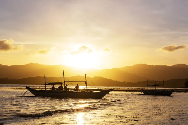 Barco tradicional filipino — Foto de Stock