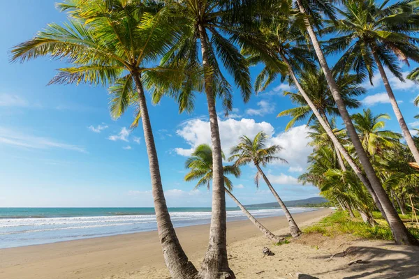 Tropikalna plaża pogoda — Zdjęcie stockowe