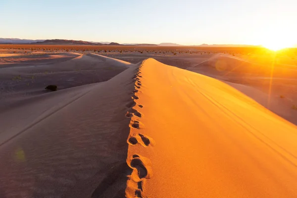 Dunas de areia em Califórnia — Fotografia de Stock