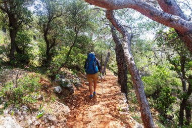 Ünlü Likya yolu yürüyüş 