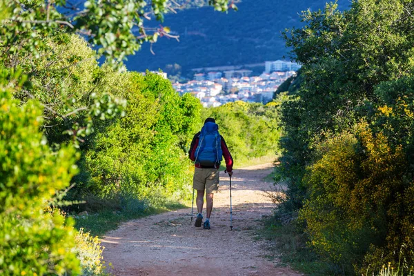 Wandelen in de beroemde Lycian Way — Stockfoto