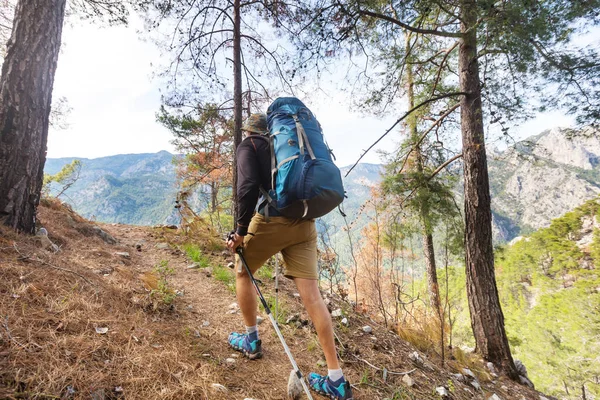 Hiking in famous Lycian Way — Stock Photo, Image