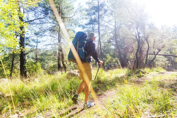 Wandelen in de beroemde Lycian Way — Stockfoto