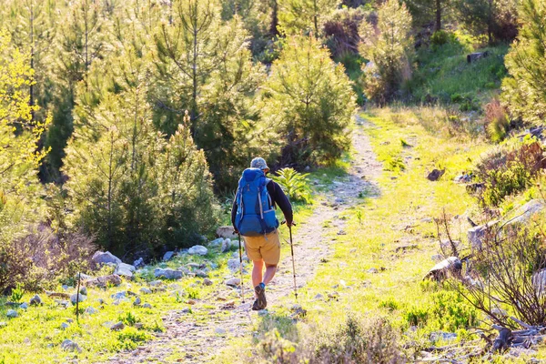 Hiking in famous Lycian Way — Stock Photo, Image