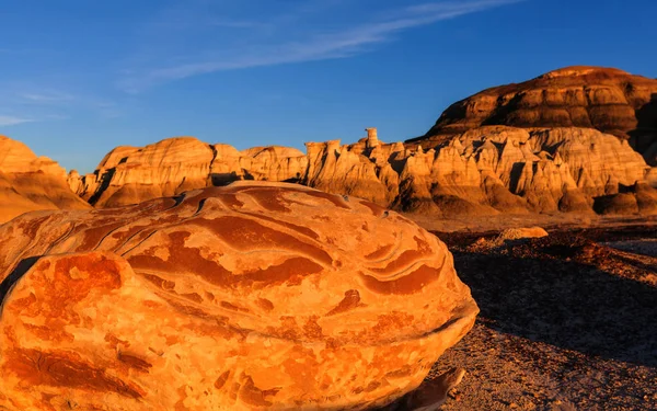 Bisti、バッドランズ国立公園デ ナ迅荒野エリア — ストック写真