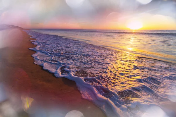 아름 다운 화려한 일몰 — 스톡 사진
