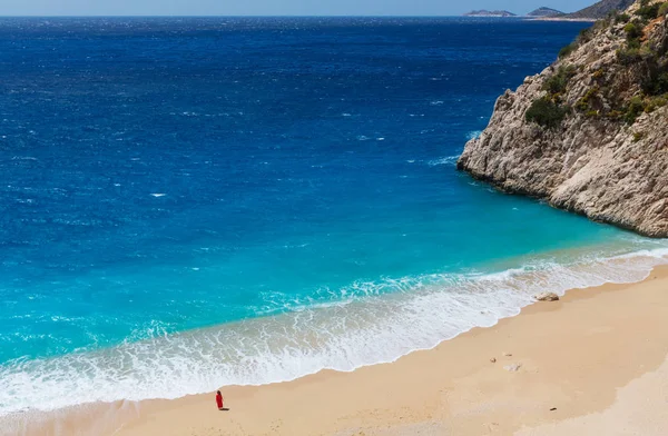 Pantai laut yang indah di Turki — Stok Foto