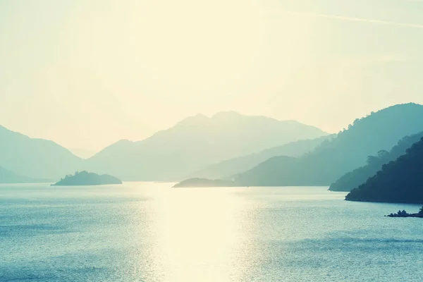 Bella costa del mare in Turchia — Foto Stock