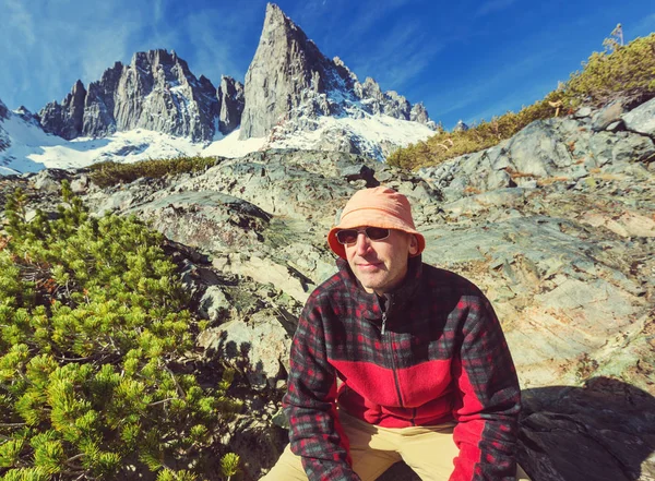 シエラネバダ山脈の男 — ストック写真