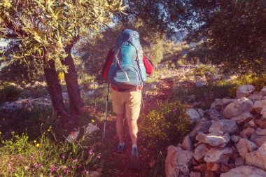 Ünlü Likya yolu yürüyüş