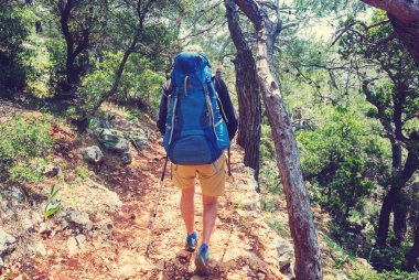 Ünlü Likya yolu yürüyüş