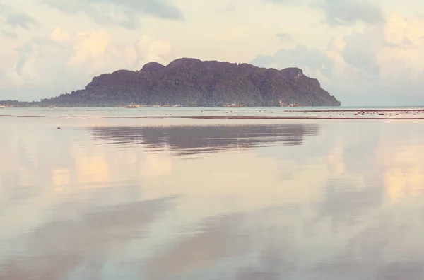 Incredibile vista panoramica sulla baia di mare — Foto Stock