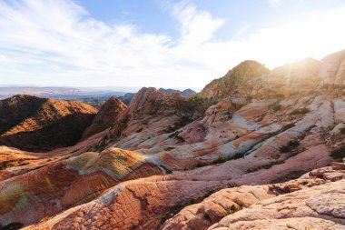 kumtaşı oluşumları Utah