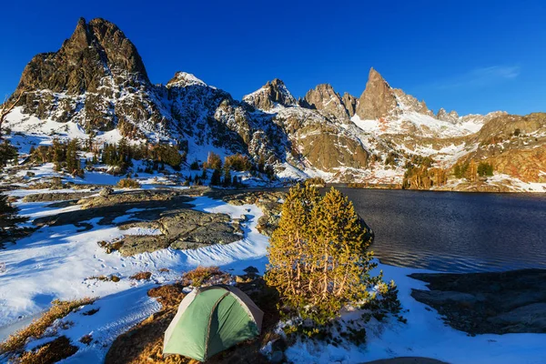 Wanderung in der Sierra Nevada — Stockfoto