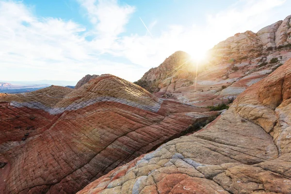 Zandsteen formaties in utah — Stockfoto