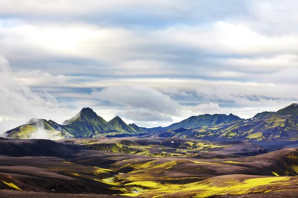 Bellissimo paesaggio ghiacciato — Foto Stock