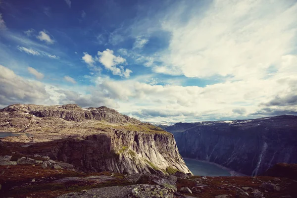 Schilderachtige landschappen van Noorwegen — Stockfoto