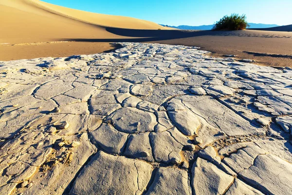 Dune di sabbia nella Valle della Morte — Foto Stock