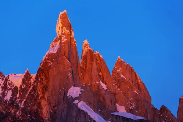 Cerro Torre w Argentynie — Zdjęcie stockowe