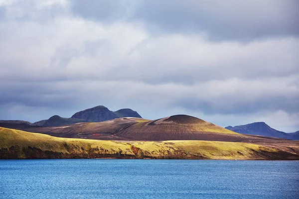 Drsný arktický terén Islandu — Stock fotografie