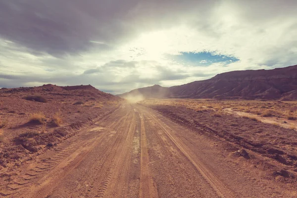 草原地帯の道路 — ストック写真