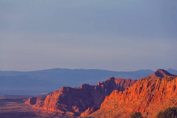 Sandsteinformationen in utah — Stockfoto