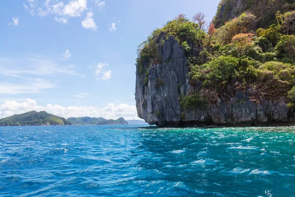 Increíble vista panorámica de la bahía del mar — Foto de Stock